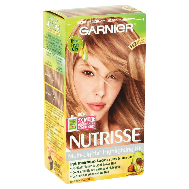 Garnier Nutrisse Nourishing Color Triple Oils (Blondes), 101 Light Buttery 1 Kit - Walmart.com