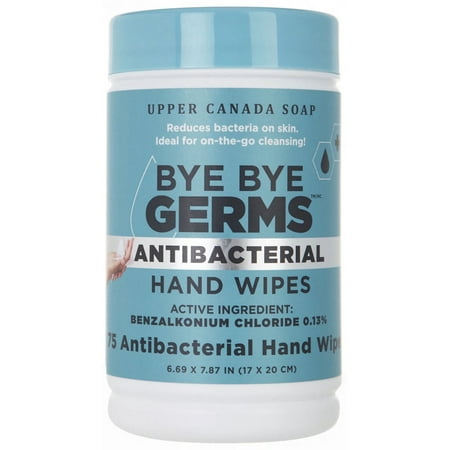 ANTI BAC 75CT HAND WIPES IN CANISTER