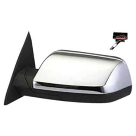 Drivers Door Mirror 2009-2012 Ford Flex Driver Side Left Heated Memory Puddle Lamp Power Door Mirror 8A8Z17683CA ()