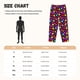 thumbnail image 3 of Fotbe Colorful Hearts Pantalones de Pijama para Mujer, Pantalones de Dormir, Pantalones Pj con Cordón y Bolsillos-X-Large, 3 of 6