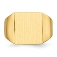 thumbnail image 4 of 14K Yellow Gold Men's Signet Ring Size 8.5, 4 of 6
