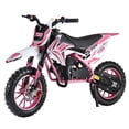 thumbnail image 3 of Tuelaly 49cc Kids Dirt Bike, 2-Stroke Mini Motocross Motorcycle with Front & Rear Disc Brakes, 10" Off-Road Tires, 3 of 8
