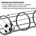 thumbnail image 6 of Vertical Ball Storage Rack, 40" Height Garage Organizer Holder for Basketball Soccer Football Volleyball, Wall-Mounted Space Saving Sports Equipment Storage, 6 of 8