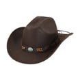 thumbnail image 3 of Sombrero de vaquero Fernando Estilo C para mujeres y hombres, 3 of 8