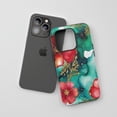 thumbnail image 3 of Floral Design for All iPhone Series Tough Phone Case Watercolor, 3 of 7