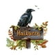 thumbnail image 4 of Pegatinas de Pared para Puerta de Estudio, Dormitorio, Decoración de Fondo, con Eslogan Inglés de Halloween, 4 of 5