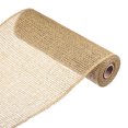 thumbnail image 1 of Unique Bargains PP Burlap Mesh 10' x 5 Yards Decorative Wrapping Ribbon, Beige 1 Roll, 1 of 5