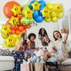 thumbnail image 4 of Kit 10 Globos Para Super Mario Bros Fiesta Estrellas Xtellar Doradas, 4 of 4