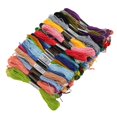 thumbnail image 3 of Embroidery 100Pcs Embroidery Thread Glossy Hand Feel 8 Meters Per Skein Bright Rich Colors Wide Application Embroidery Floss, 3 of 8