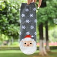 thumbnail image 6 of Ljudmp Women's Christmas Cotton Crew Socks Elastic Cute Funny Winter Warm Holiday Slipper Socks Grey, 6 of 6