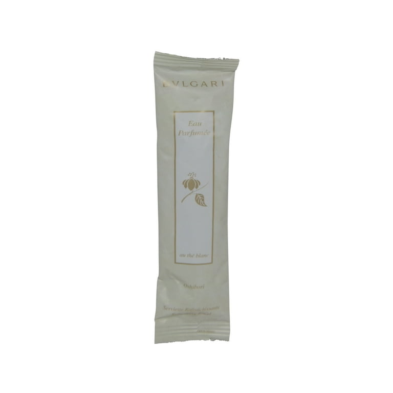 Bvlgari Eau Parfumee Oshibori Au the Blanc Refreshing Towel 5 each