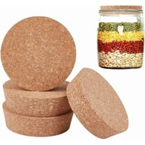 4Pcs Large Cork Stoppers 3.2~3.5 Inch Wood Bottle Lids Tapered Cork Plugs Wooden Canning Jar Lids Wood Tapered Plugs Wine Bottle Stoppers Wooden Jar Plug
