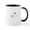 White/Black Inside, variant on CafePress - Nevertheless She Persisted Bee Mugs - 11 oz Ceramic Mug - Novelty Coffee Tea Cup