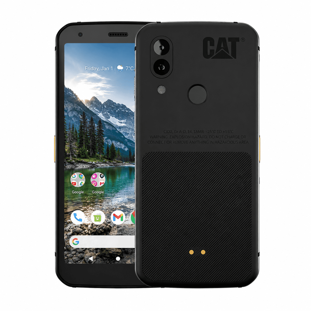 New CAT S62 Rugged Phone, 128GB Unlocked, 4G LTE, 5.7-inch Android Smartphone