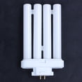 thumbnail image 4 of 2X 220V 27W 4 Pin Rows 6500K Double-H Quad Tube Compact Fluorescent Lamp Light Bulb, 4 of 8