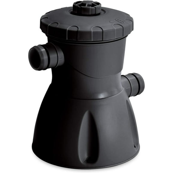 CGRP 300 GPH Above Ground Pool Cartridge Filter Pump Kit Compatible with 1.25" Hoses