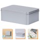 thumbnail image 5 of FELTECHELECTR Caja de hojalata rectangular de 3 piezas para joyería, para dulces y joyas., 5 of 6