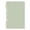 Sage Green, variant on Haosy Orange Yellow Polka Dot Notebooks 1-subject Journal 60 Sheets A5 College Ruled Paper Detachable Ring 8.3"x5.7"