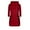 Wine, variant on Turilly Lady Coats Winter Plus Size Jackets Women's Casual Fashion Color Long Sleeved Hooded Sweater Jacket