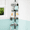 Black, variant on MEHOOM 4-Tier Corner Shower Caddy with Tension Pole, Adjustable 30–120 inch, No-Drill Shower Organizer with Hooks, Soap Holder & Toothbrush Cup, Rustproof Bathroom Caddy (Black)