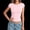 Pink, variant on Womens Classic Short Sleeve T-shirts Y2K Slim Fit Going Out Tops (Pink M)
