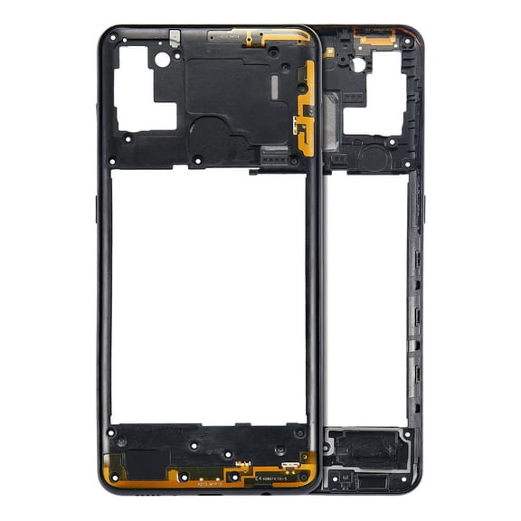 Replacement Mid-Frame Housing Compatible For Samsung Galaxy A21s (A217 / 2020) (Black)