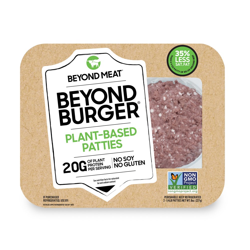 Beyond Meat Beyond Burger Patties, 0.5 lb