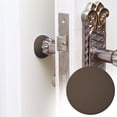 thumbnail image 2 of Clearance! beishanbush Furniture Protection Rubber Home Door Doorknob Back Wall Protector Savior Shockproof Crash Pad One Size Brown, 2 of 2