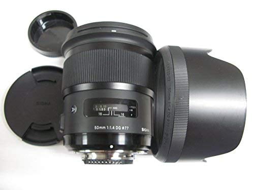 Sigma 50mm F1.4 DG HSM Art Lens for Nikon Cameras - Fixed 