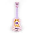 thumbnail image 1 of Ukulele Beginners Children's Mini Simulation Guitar Can Play Enlightenment Early Education Musical Instrument Toy, Purple, 1 of 3