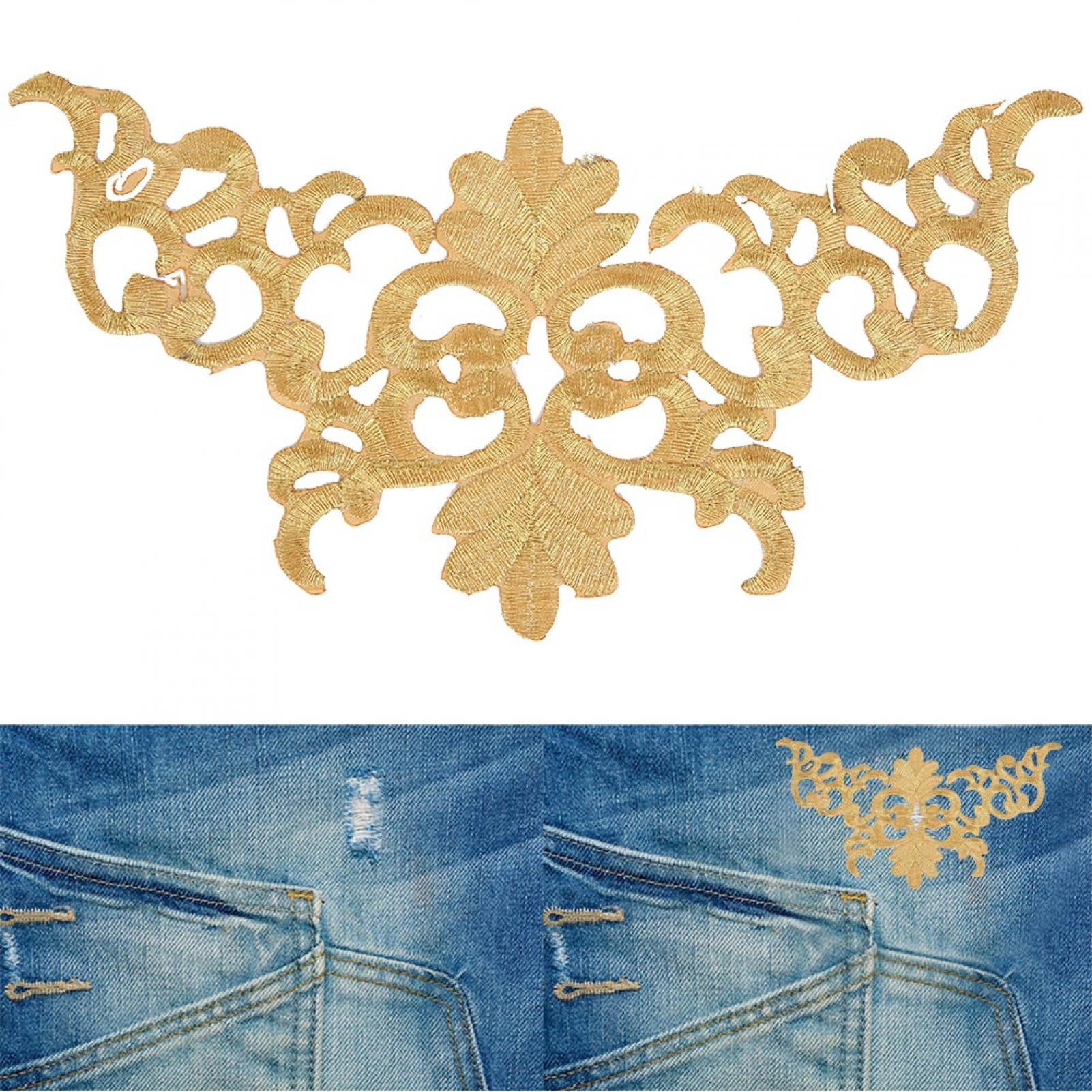Paire De Patchs Brodés Dragon – Fer à Coudre, DIY, Pour Jean, Veste, Sac