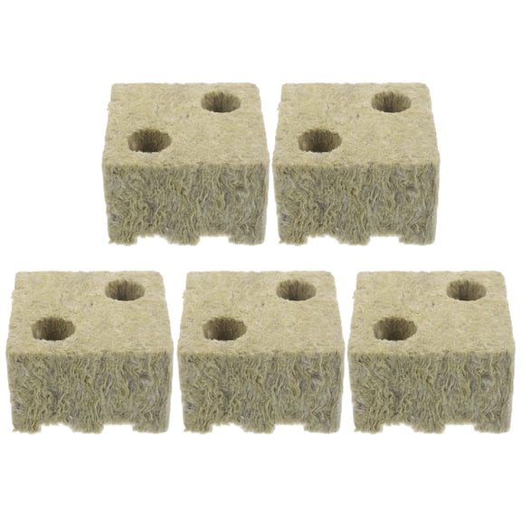 HEMOTON Starter Plugs for Gardening Use Made of Provides Nutrients and Breathability 5pcs