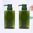 thumbnail image 6 of PAMINGONO Pump Bottle for Lotion 2 Pcs Green Pet 6 7x6 7cm Leakproof for Outdoor and Travel, 6 of 8