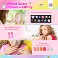 thumbnail image 3 of Set de Maquillaje SAVILAND para Niñas de 5 a 8 años con Estuche Cosmético 28 Piezas, 3 of 8