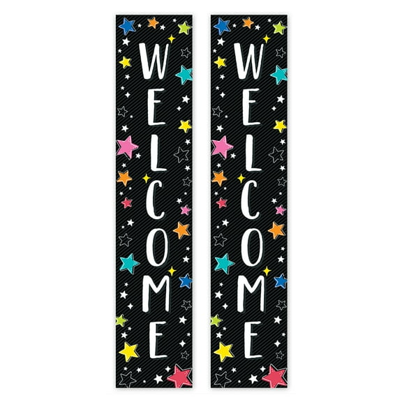 Creative Teaching Press Star Bright Welcome Banner, 8" x 39", Pack of 2