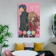 thumbnail image 6 of Japen Romantic Comedy Manga Toradora Anime Poster Wall Art Poster Scroll Canvas Painting Picture Living Room Decor Home 12x18inch(30x45cm), 6 of 6