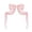 Light pink, variant on 7.9FT Giant Pink Bow Halloween Decor, Holiday Festival Wall Decoration for Front Door Window Fireplace, Indoor Party Hanging Bow