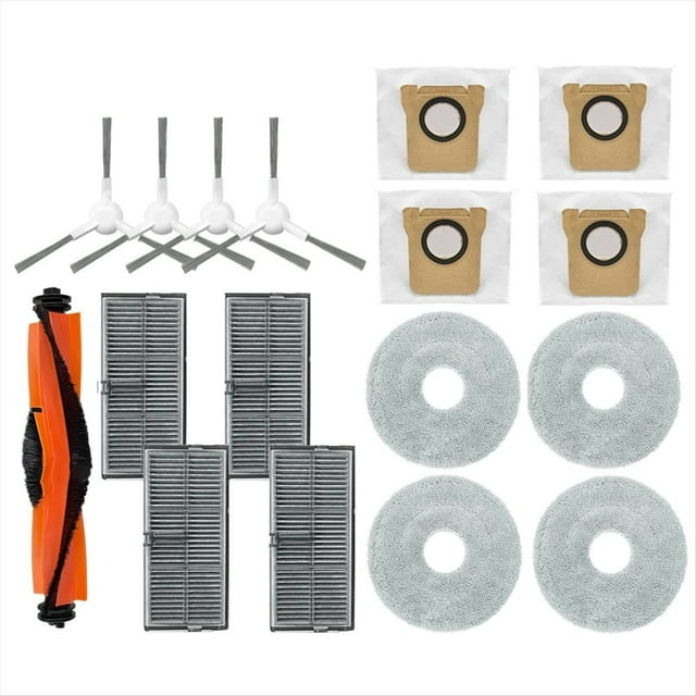 Para M30S Consumibles D103CN Accesorios de Repuesto Cepillo Lateral Principal Filtro Hepa Fregona Bolsa para el Polvo