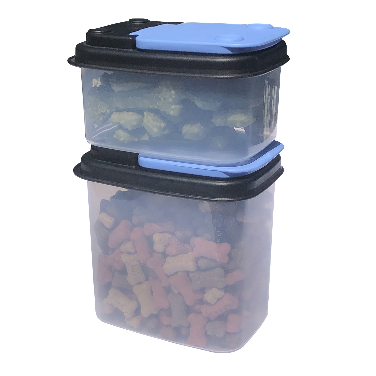 Buddeez Trip and Treat Flip-Lid Totes Storage for Dogs, Cats and All Pets