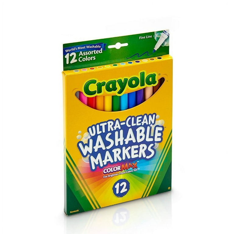 Crayola 12 Washable Markers Multicolor