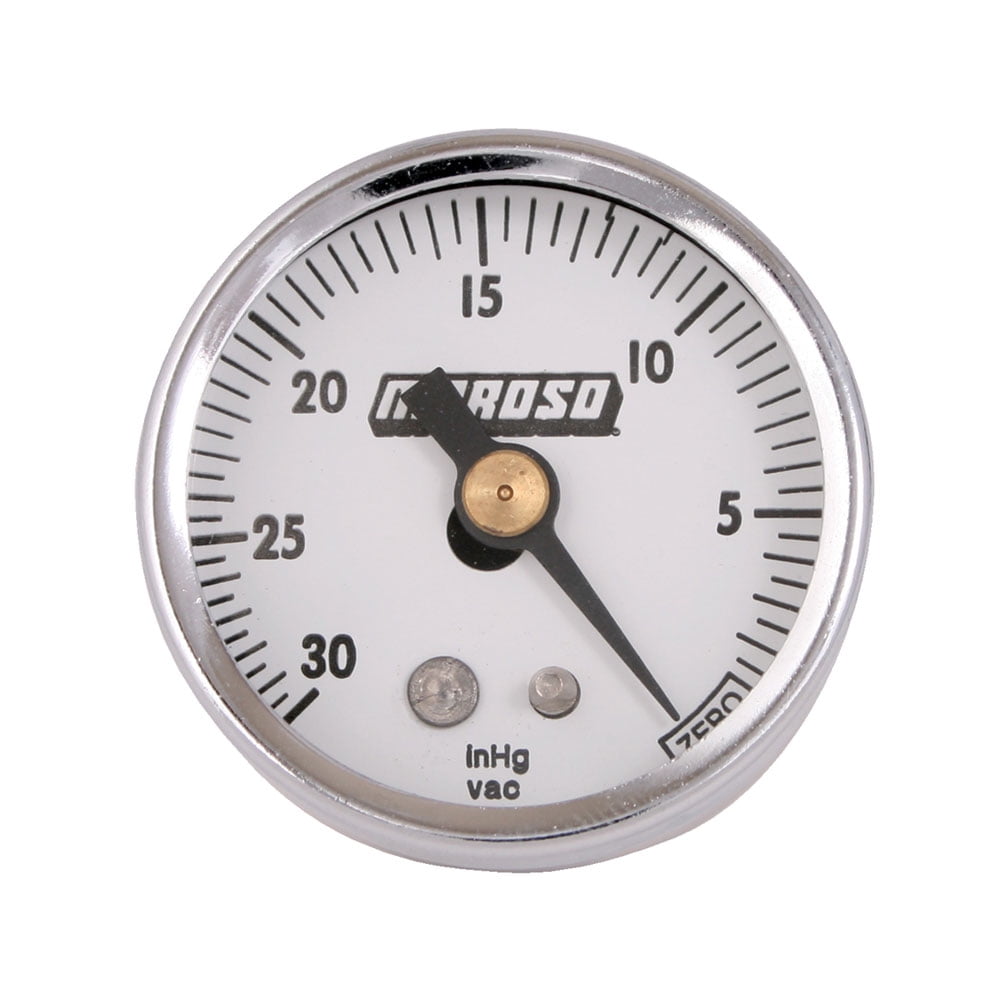 Moroso 1-1/2 Vacuum Gauge 0-30HG Moroso 1-1/2 Vacuum Gauge 0-30HG