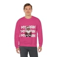 thumbnail image 5 of My Man Santa Unisex Heavy Blend™ Crewneck Sweatshirt, 5 of 7