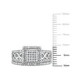thumbnail image 2 of Everly Women's Diamond Sterling Silver Bridal Set, 2 of 6