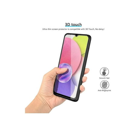 SaharaCase - ZeroDamage Ultra Strong+ Tempered Glass Screen Protector for Samsung Galaxy A72 5G (2-Pack) - Clear