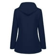 thumbnail image 2 of Spdoo Women's Waterproof Ski Jacket Warm Winter Snow Coat Mountain Windbreaker Hooded Raincoat Jacket, Navy Blue XL, 2 of 7