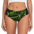 thumbnail image 1 of Fotbe DINOSAUR IN SPACE Calzones Estampados para Mujer – Ropa Interior de Algodón, Cómoda, Suave y Elástica-X-Small, 1 of 6