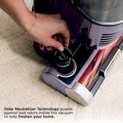 Shark Lift-Away Upright Vacuum, Pet Friendly, PowerFins HairPro, Odor Neutralizer Technology, Self Cleaning Brushroll, ZD550 Purple