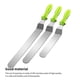 thumbnail image 3 of Espátula Para Glaseado Cuchilla Para Glaseado De Acero Inoxidable Espátula Multifuncional Con Sabor En U Espátula En Forma De U Juego De Espátula Para Glaseado De Grado Alimenticio Para Hornear Advancent HA027802-04, 3 of 7