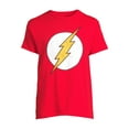 thumbnail image 5 of The Flash Men's Logo Graphic T-Shirt with Short Sleeves, 5 of 5