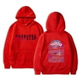 thumbnail image 1 of Hauts pour Femmes Trapstar Chandails à Capuchon pour Femmes Chandails Graphiques à Manches Longues Amples Trapstar Chandails à Enfiler Style Rue Hip-hop Chandails pour Femmes Chemises (Rouge, M), 1 of 2